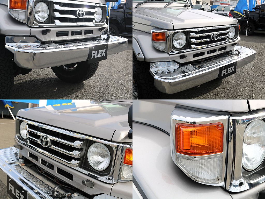 マイナーチェンジでフロントグリル、コーナーレンズ、フロントバンパーが変わっています！