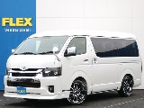 新車ハイエースワゴン！人気の４WD！ノーマル配列＆スマートベッドキットや大人気BIG-Xナビにフリップダウンモニター等、魅力満載のお車が入庫しました♪