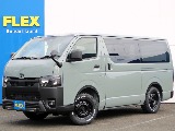 令和7年式ハイエースバン！スーパーGLで人気のディーゼル4WD！入庫の少ないアーバンカーキをブラックエディションで仕上げました！