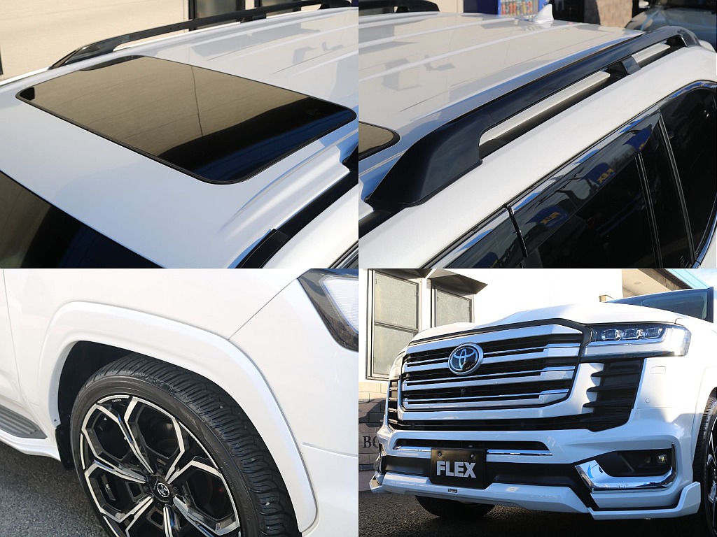 サンルーフやメーカーオプションのルーフレール！オーバーフェンダーにはAKEa MAX ORIDOのオーバーフェンダーが装備済みになります！