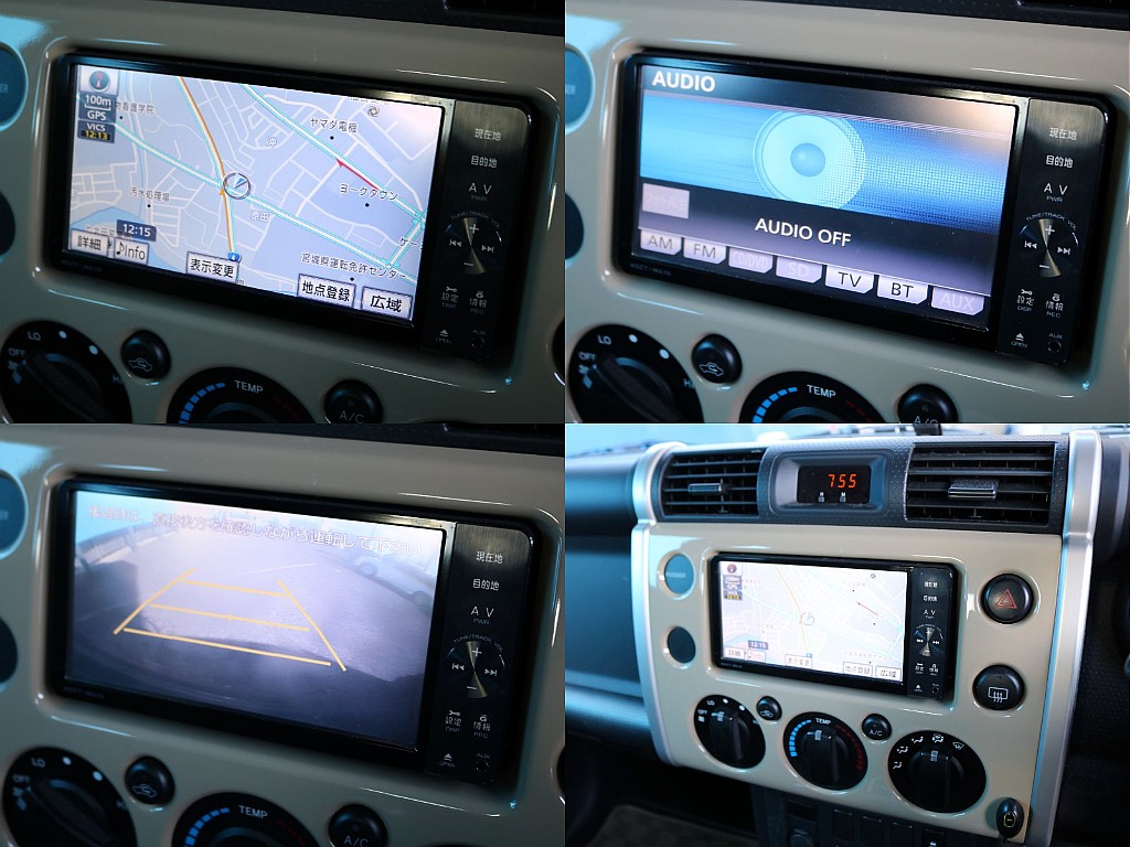 ナビはTOYOTA純正SDナビを装備済みです♪