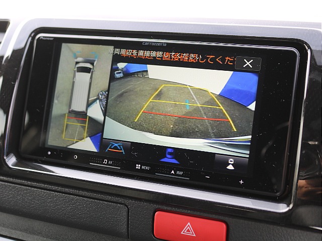 バックカメラ、パノラミックビューモニター等の安全装備もついておりますので安心してお乗りいただけます！