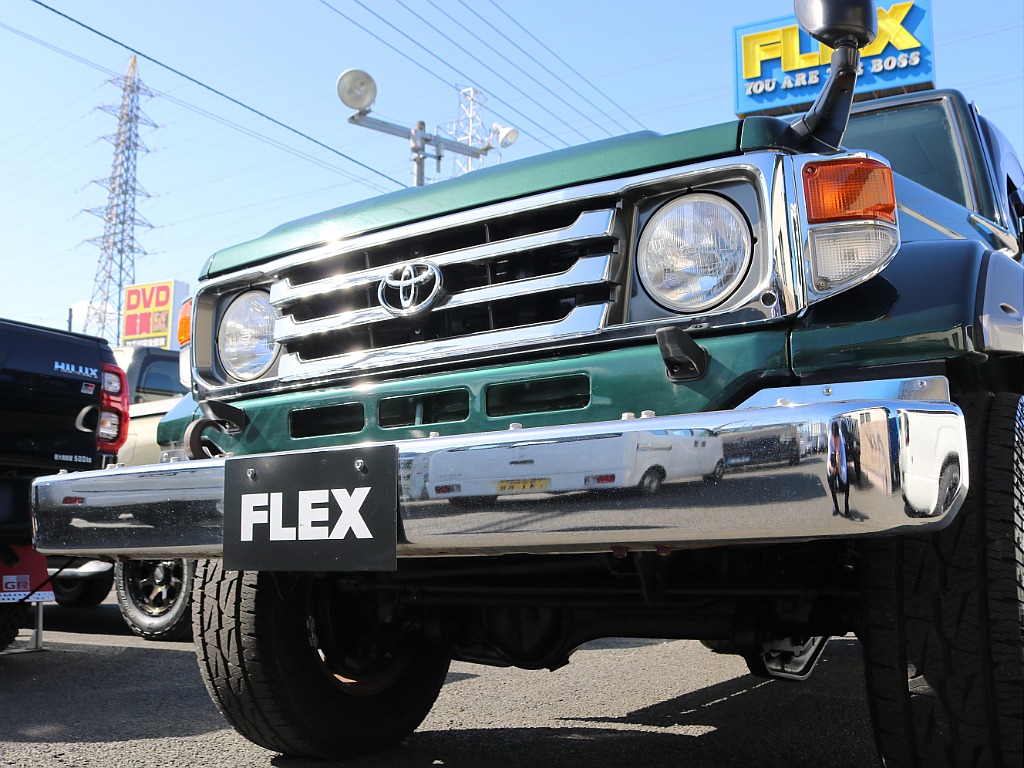 ＦＬＥＸグループは「すべての人に愛車を」をコンセプトに車種別に全国展開中！愛車と一緒に、ライフスタイルを充実させてもらいたいという思いで、ランクル仙台泉店では皆様のご要望になんでもお応えします♪