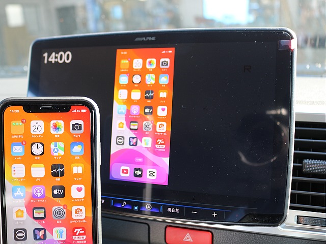 HDMIポートをお取付している為、ミラーリングする事も可能です！