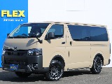 令和7年式登録済み未使用車！ハイエースバンディーゼル4WD！希少なアースカラーパッケージ♪大人気ブラックエディションに仕上げた車両が入庫いたしました！