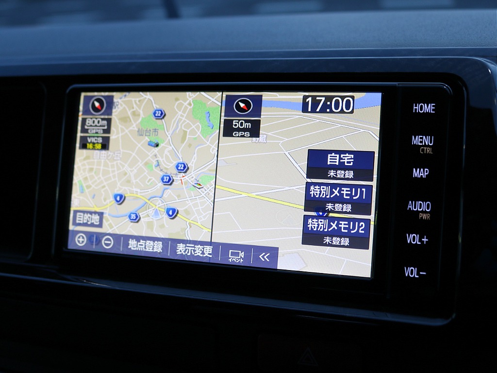 ナビはトヨタ純正の７インチSDナビ！