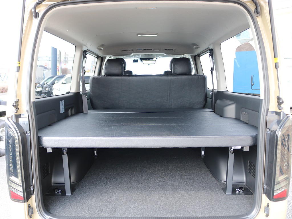 ベッドキットは収納力も増えますね♪