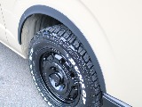 マットブラックのオーバーフェンダーを装着済み♪オフロードスタイルと相性◎です♪