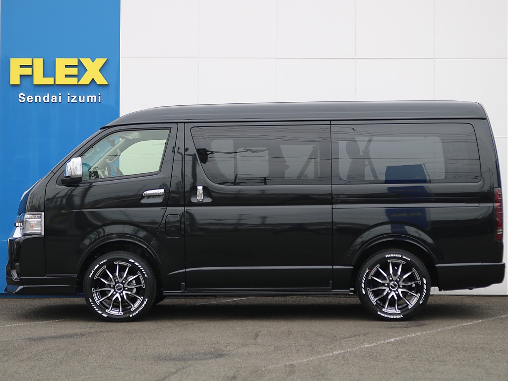 Delfino Lineのフロントスポイラーを装着しております！スタイリッシュな印象になりますね♪