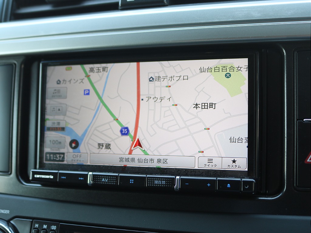 ナビはカロッツェリア7インチナビを装着済み♪TV視聴やバックモニターももちろん使えます♪