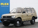 内外装共に作り込んだ、FLEX Signature Seriesの95プラドARMYが仙台泉店に入庫いたしました！ 丸目フェイス×ベージュカラーとライフスタイルに溶け込みやすい1台仕上げました♪