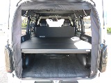 荷室にはLinksFactoryのベッドキット！車中泊などに大活躍！