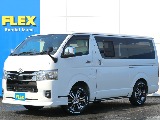 令和4年式ハイエースV！ディーゼル4WDで人気のDPⅡの車両が入庫しました♪車中泊にもピッタリなカスタム満載の厳選中古車♪