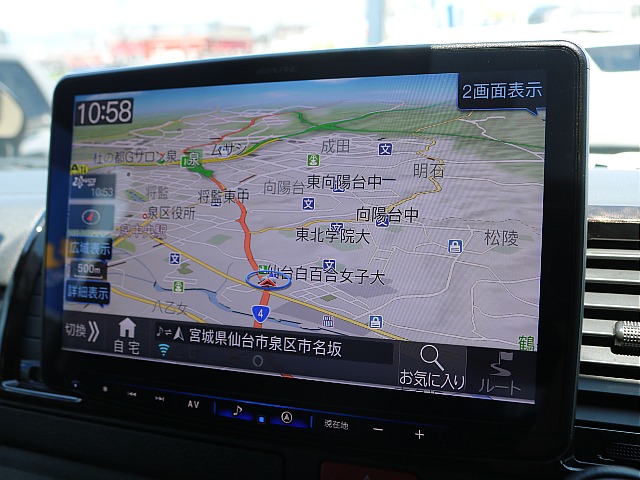 ナビは人気のアルパインBIG-Xナビ！HDMIポートも付いているので携帯のミラーリングもできます♪