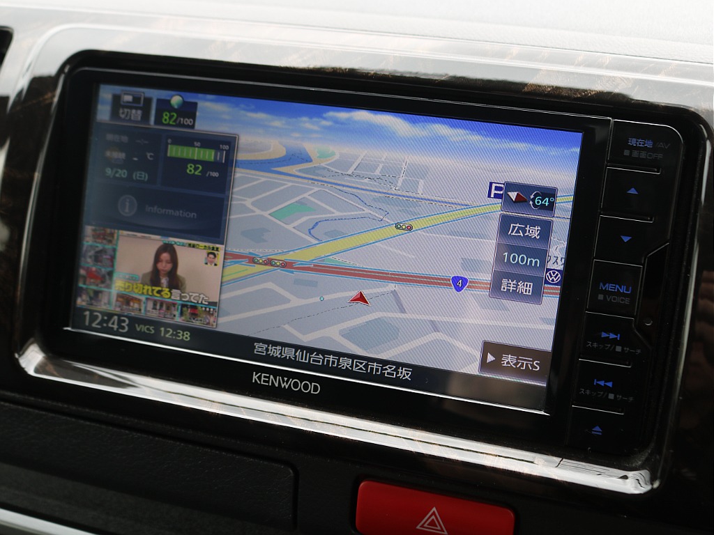 トヨタ&nbsp;ハイエースバン&nbsp;5D2.8DTスーパーGLダークプライムⅡL 4WD&nbsp;【ベッドキット】【室内カーテン付】&nbsp;宮城県の詳細画像&nbsp;その3