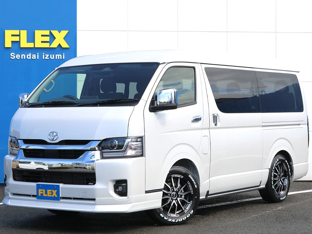 トヨタ&nbsp;ハイエース&nbsp;ワゴン2.7GLロング ミドルルーフ 4WD&nbsp;【9型】【スマートベッドキット】&nbsp;宮城県
