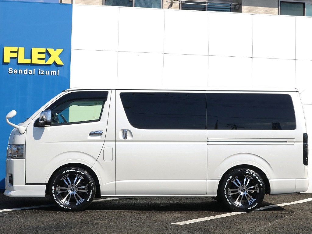 トヨタ&nbsp;ハイエースバン&nbsp;5D2.8DTスーパーGLダークプライムⅡL 4WD&nbsp;【アルパインBIG-X】【ベッドキット】&nbsp;宮城県の詳細画像&nbsp;その18