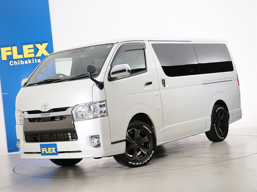 Ｈ３１年　９．９万ｋｍ　買取直販　ハイエースバン　Ｓ－ＧＬ　特別仕様車【５０ｔｈアニバーサリーリミテッド】　５人乗り４ナンバー登録　ディーゼルターボ４ＷＤ　ベッドカスタムＰＫＧ！
