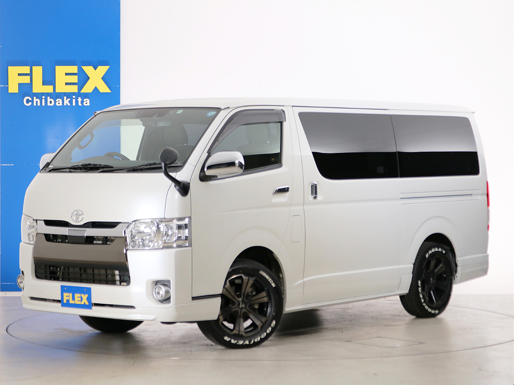 Ｈ３１年　９．９万ｋｍ　買取直販　ハイエースバン　Ｓ－ＧＬ　５０ｔｈ記念モデル　ＤＴ４ＷＤ　ベッドカスタムＰＫＧ！