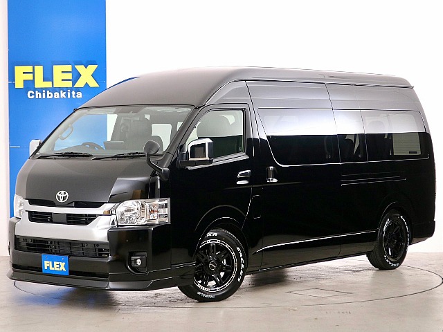 新車未登録　ハイエースワゴン　グランドキャビン　ガソリン２ＷＤ　スタンダードＰＫＧ！