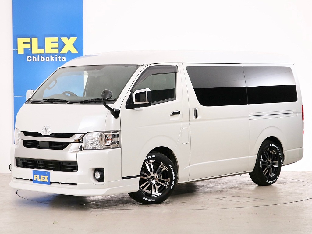 トヨタ ハイエースバン 5D2.7スーパーGL DプライムⅡワイドL 4WD 床張りカスタムＰＫＧ 千葉県