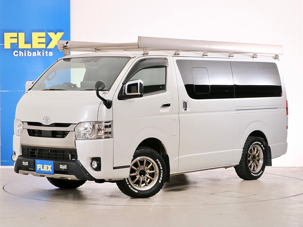 トヨタ ハイエースバン 5D2.8DT DプライムⅡMRTタイプⅡロング4WD カスタムＰＫＧ 千葉県