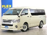 常時７０台以上のハイエース在庫数、フレックス株式会社ハイエース千葉北店！