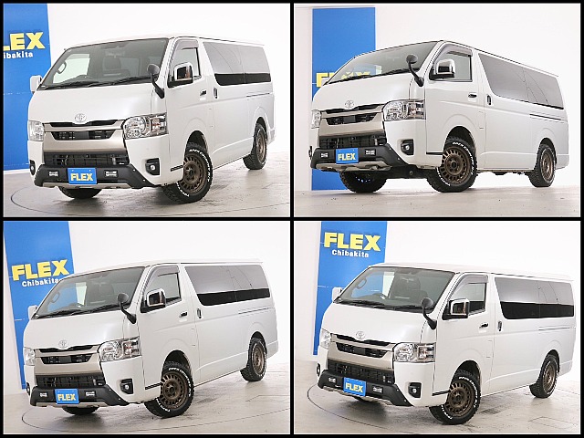 常時７０台以上のハイエース在庫数、フレックス株式会社ハイエース千葉北店！