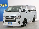 常時７０台以上のハイエース在庫数、フレックス株式会社ハイエース千葉北店！