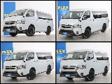 常時７０台以上のハイエース在庫数、フレックス株式会社ハイエース千葉北店！