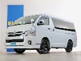 常時７０台以上のハイエース在庫数、フレックス株式会社ハイエース千葉北店！