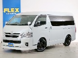 常時７０台以上のハイエース在庫数、フレックス株式会社ハイエース千葉北店！