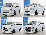 常時７０台以上のハイエース在庫数、フレックス株式会社ハイエース千葉北店！