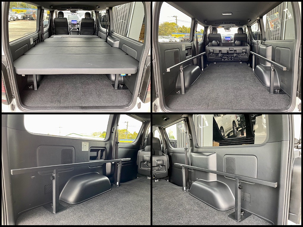 FLEXオリジナルベッドキットも装備！