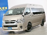 【８型新車】１０人乗り３ナンバー登録/ガソリン４ＷＤ/寒冷地仕様/ローダウン/１７インチＡＷ/ＢＩＧ－Ｘナビ/ベッドキット
