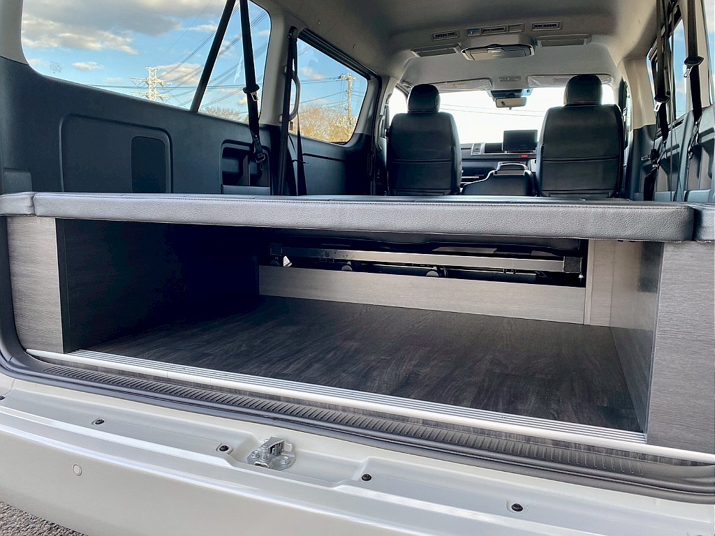 2段に分けて荷物積込をしてもok!