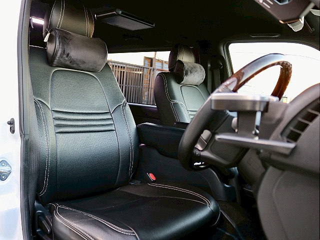 黒革調シートカバー