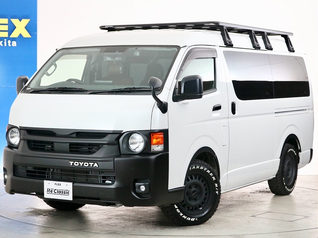 常時７０台以上のハイエース在庫数、フレックス株式会社ハイエース千葉北店！