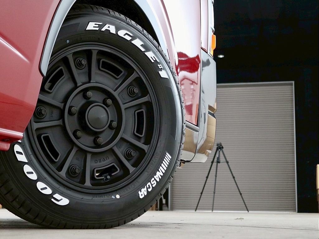 新品　クリムソン　ＢＪメキシカン　１６インチアルミホイール！ナスカータイヤも新品となっております♪