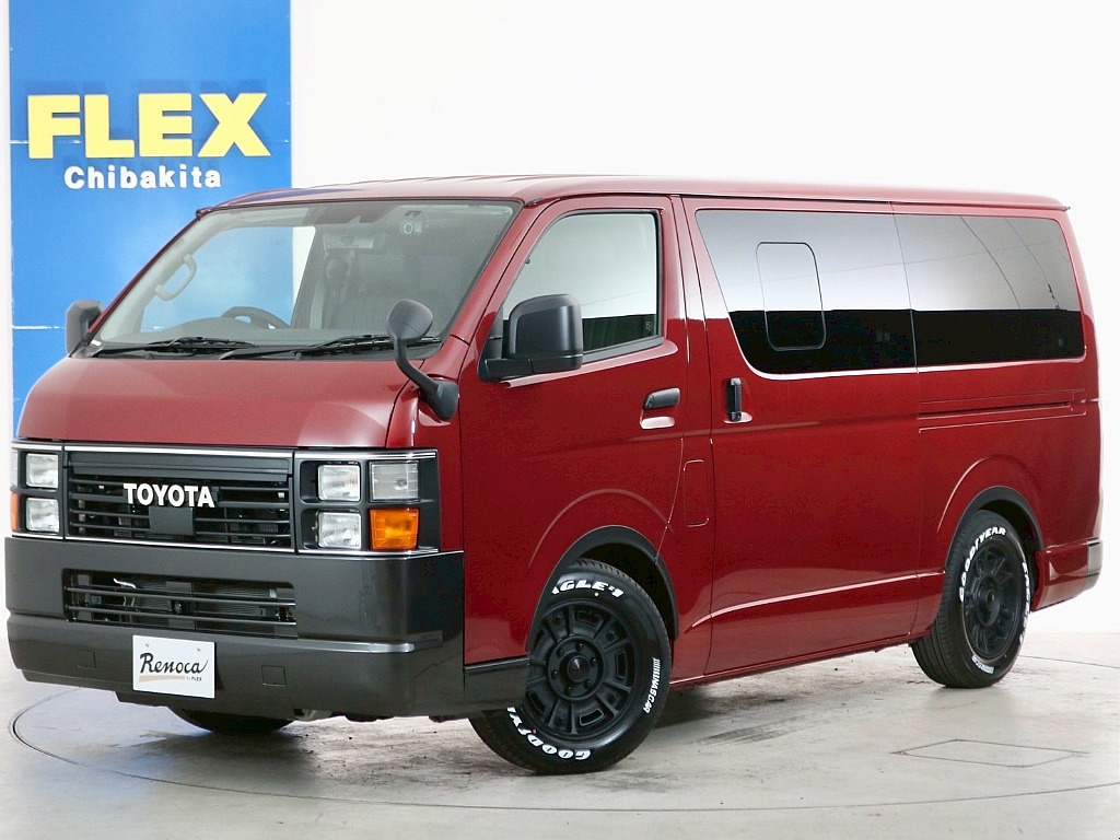 【Ｒｅｎｏｃａ】Ｒ４年式/ガソリン２ＷＤ/角目４灯フェイスチェンジ/ＮＥＷペイント/ＬＥＤテールランプ/ベッドキット/床張り施工