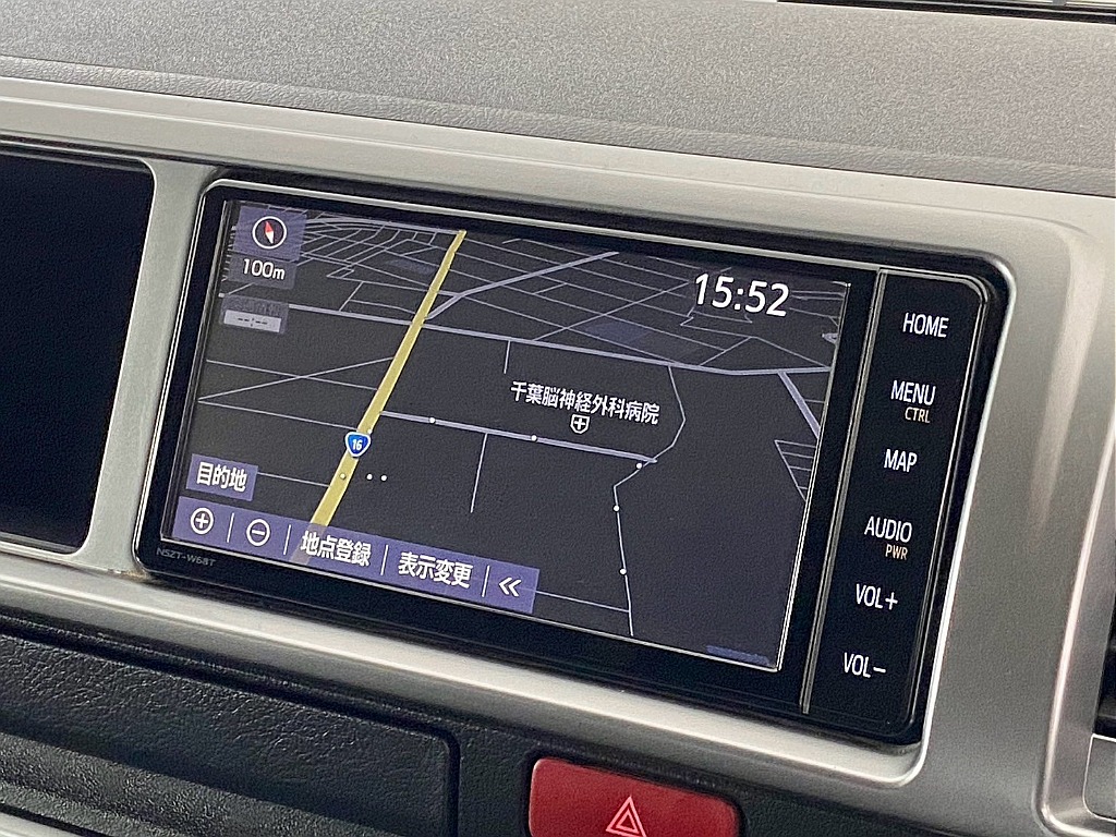 トヨタ純正　メモリーナビ！