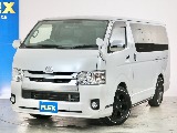 常時７０台以上のハイエース在庫数、フレックス株式会社ハイエース千葉北店！