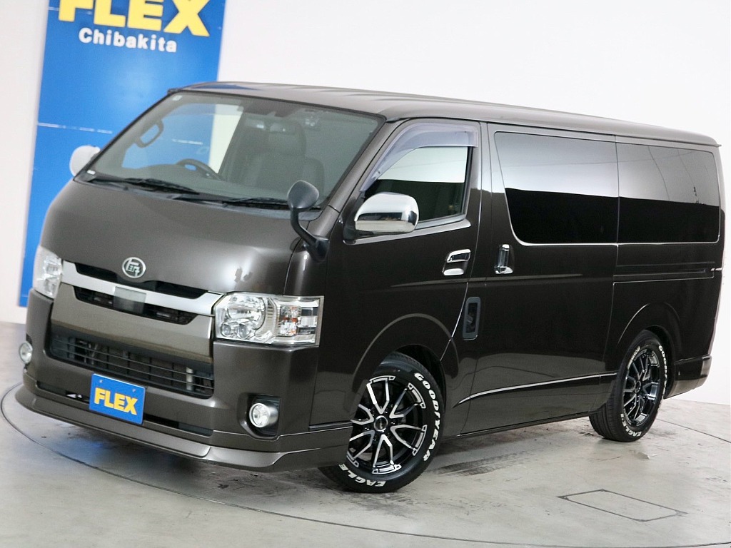 【買取直販】Ｈ３１年式/１２．８万ｋｍ/ガソリン２ＷＤ/５０周年記念モデル/ベッドキット/床張り施工/ナビ/後席モニター