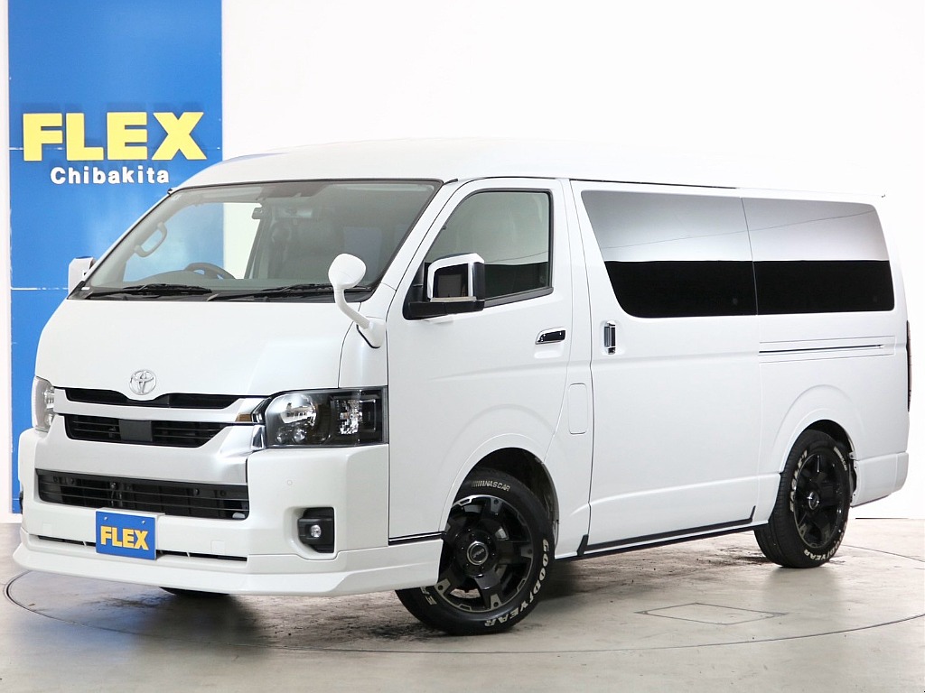 トヨタ&nbsp;ハイエース&nbsp;ワゴン2.7GLロング ミドルルーフ 4WD&nbsp;ベッドカスタムＰＫＧ&nbsp;千葉県