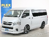 常時７０台以上のハイエース在庫数、フレックス株式会社ハイエース千葉北店！