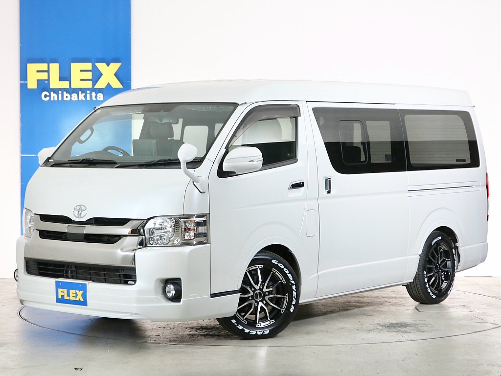 トヨタ&nbsp;ハイエースバン&nbsp;5D2.7スーパーGLダークプライムⅡワイドL&nbsp;ベッドカスタムＰＫＧ&nbsp;千葉県