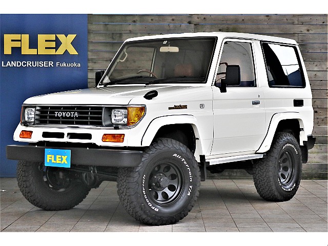 希少７１プラドの更に希少な５速マニュアル車がカスタム済みで入庫です！