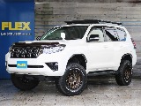 １５０プラド、後期型、ガソリン車、７人乗り、特別仕様車７０ｔｈアニバーサリーリミテッドがフルカスタムで入庫致しました！