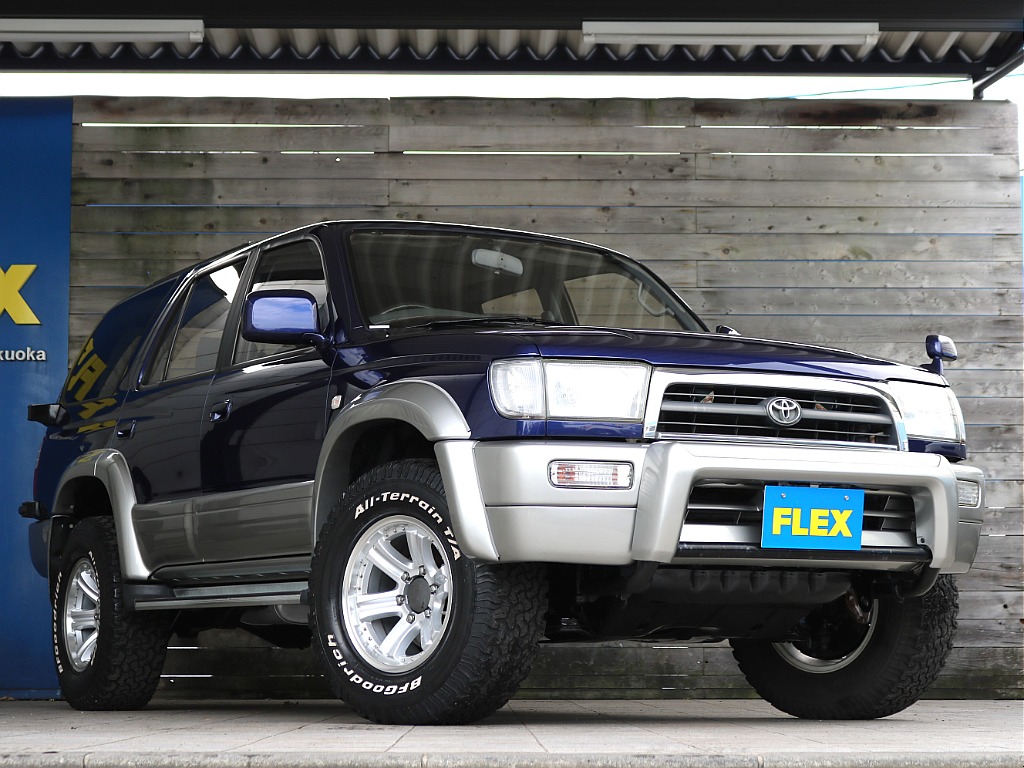 トヨタ ハイラックスサーフ 2.7SSR-X ワイドボディ 4WD 純正カラー 福岡県の詳細画像 その3