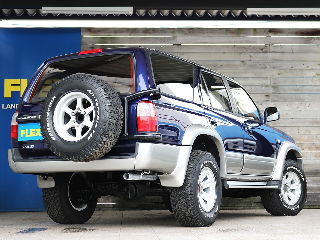 トヨタ ハイラックスサーフ 2.7SSR-X ワイドボディ 4WD 純正カラー 福岡県の詳細画像 その7